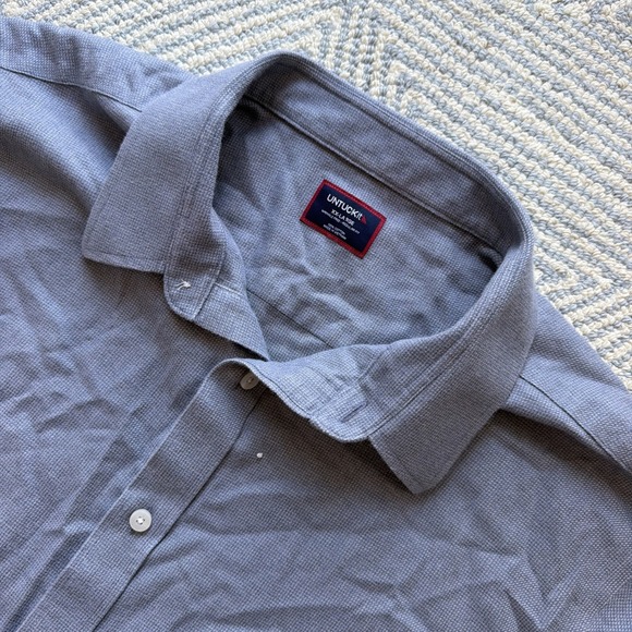 UNTUCKit Other - UNTUCKit Long Sleeve Button Soft Cotton Shirt - Veneto-Grisaille - Gray - XXL